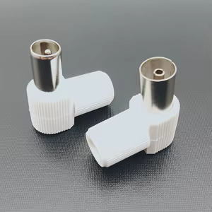 Set spojnica za antenski kabel RF kutni M+Ž