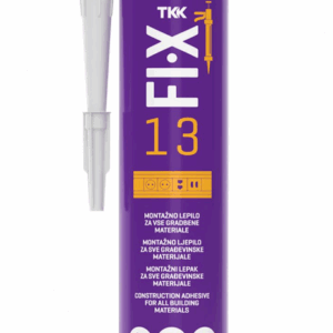 TKK FIX 13 MONTAŽNO LJEPILO 300ML ZA GRAĐ. MATERIJALE
