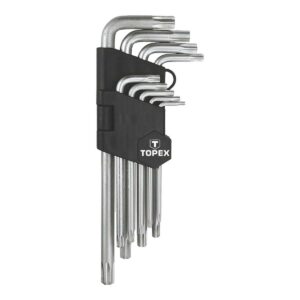 Set Torx inbus ključeva dugi T10-T50 9 kom bijeli
