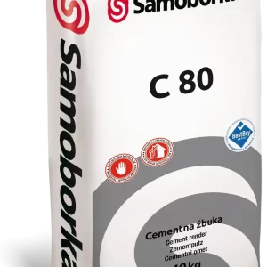 Žbuka cementna C80 cementna podložna žbuka 40kg