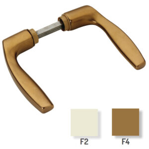 Kvaka za vrata unutarnja, sobna, vanjska ili klizna GLORIA u bojama F1, F2, F4