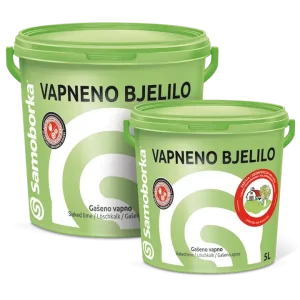 VAPNENO BJELILO premaz na osnovi mljevenog gašenog vapna 5,15lit.