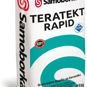 SAMOBORKA  TERATEKT RAPID 25kg brzovezno ljepilo za keramiku C2FT