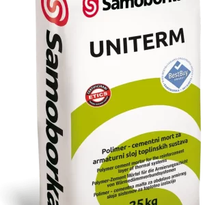 UNITERM 25kg polimer - cementni mort za ljepljenje i izradu armaturnog sloja toplinskih sustava