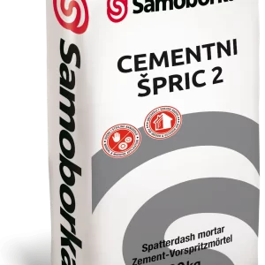 CEMENTNI ŠPRIC 2 30kg Cementni vezivni sloj