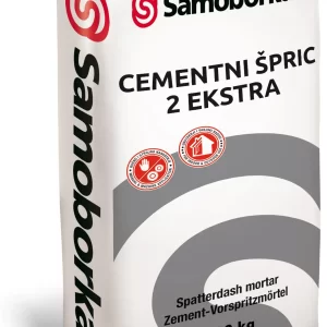 CEMENTNI ŠPRIC 2 EKSTRA 30kg Polimer-cementni vezivni sloj
