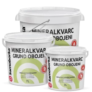 MINERALKVARC GRUND OBOJENI 3lit. 7lit. 15lit. univerzalni obojeni temeljni premaz sa kvarcnim pijeskom