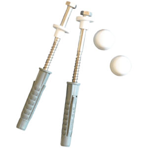 Vijci set za pričvršćivanje WC školjki INOX