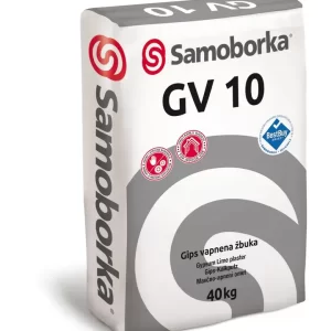 Gips vapnena podložna žbuka GV 10 25KG