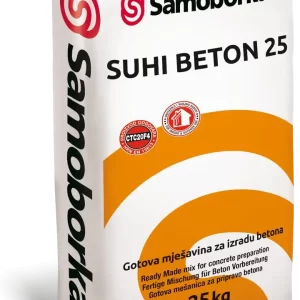 SUHI BETON 25  25kg Suha mješavina za izradu betona C 20/25