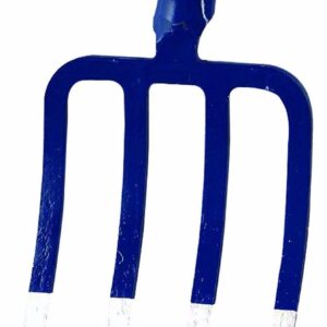 Pirun mod.270 kovani nenasađen Tovarna Kos in Srpov, Vile za štihanje, 4 roga, 270x180mm