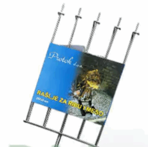 Rašlje za šarana od inoxa dimenzija 25×35 cm