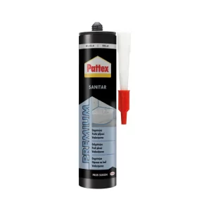 SILIKON SANITARNI "PATTEX'' PRO 280ml BIJELI