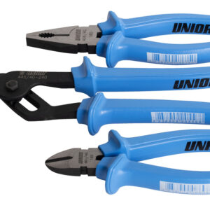 Set kliješta u kartonskoj ambalaži UNIOR -402B 3 komada kombinirana, sjekaća, papige