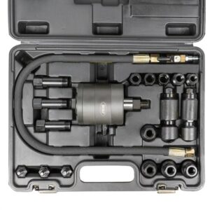 Pneumatski alat za vađenje dizni, injektora, grijača 6-8 bara 20-30 Nm sa adapterima u garnituri