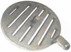 Rešetka za peći rost Gusnata okrugla s ručkom Ø155mm za kamin 