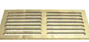 Rešetka za peći rost Gusnata za ANTIKA(od2012-), ALFA-55 150*360mm