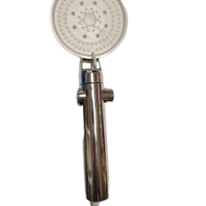 Ručka tuša sa stoperom, slušalica, plastika ravna s mlaznicama, 5 načina rada