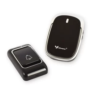 Zvono bežično, EUROBLU V028 Crno vanjsko tipkalo na baterije i unutrašnje zvono na 220V