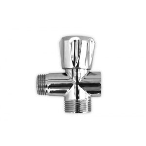 Ventil 1/2" VN x 3/4" VN x 1/2" UN  kutni  MBM, za perilicu
