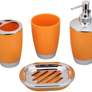 6-dijelni Kupaonski pribor Set, Čaša, Sapunjara, Dozator