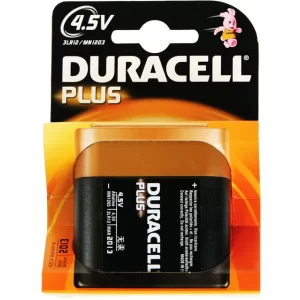 Baterija alkalna 4,5V plus Duracell 3LR13 plosnata D820