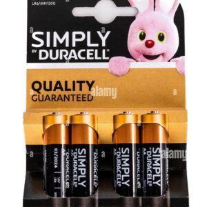 Baterija alkalna Duracell AA – 1.5V LR6 4 komada