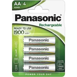 Baterija punjiva AA 1,5V PANASONIC HHR-3MVE/4BP, punjive, 1900mAh, 4 komada za baterijske svjetiljke, daljinske...