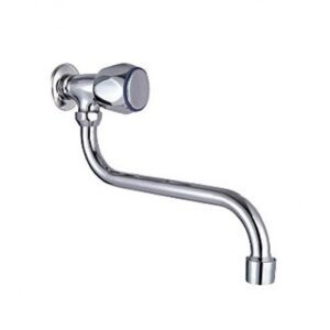 Slavina za hladnu vodu GRIFOS zidna, S izljev, pokretna