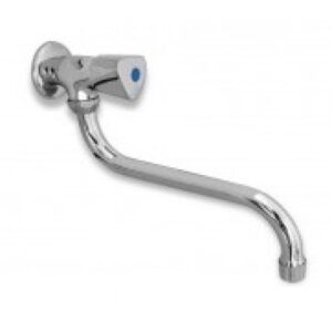 Slavina za hladnu vodu MBM - 449200 zidna, S izljev, pokretna