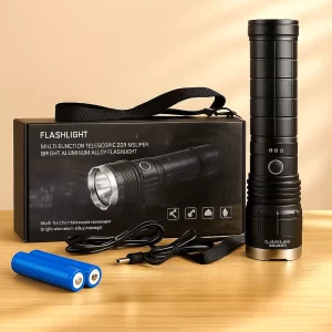 Svjetiljka Baterijska USB Punjiva LED Višenamjenska Teleskopska Lampa AK138-1-PM60-TG