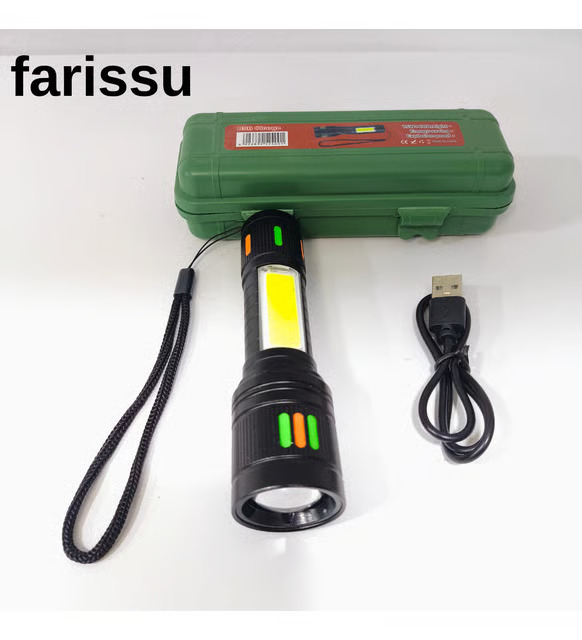 Svjetiljka baterijska džepna Taktička LED punjiva Lampa DD-0634  1200mAh - Image 7