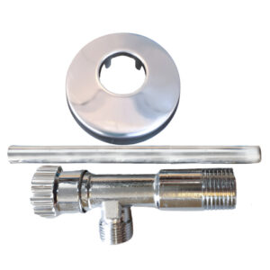 Ventil za pisoar 1/2" x 1/2" AQUA - obrtaj gumica