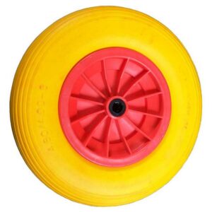 Kotač za kolica građevinska, Tačke, KT009, Puna guma, PU pjena, 4,00x8