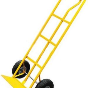 Kolica transportna rudle, kolica skladišna 200kg (Žuta) kotači sa metalnom felgom i zračnicama