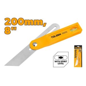 Kutnik podesivi 200 mm sa libelom