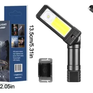 Svjetiljka Naglavna / Ručna / Zakretna  5302 punjiva s magnetom 6 načina rada