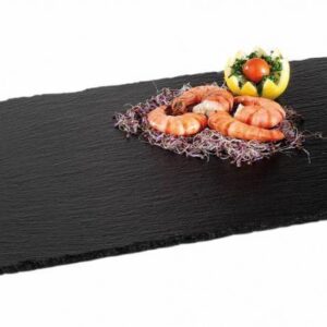 Tanjuri pladnjevi za serviranje, Crni kameni pladanj, pladanj od škriljevca, Pladanj za posluživanje