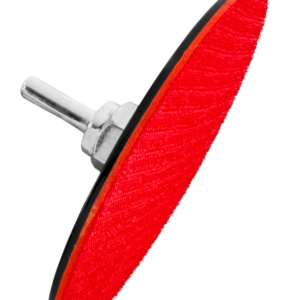 Podloga s čičkom 125mm M14 i trnom , za brušenje papirima s flis pozadinom, montaža na male kutne brusilice ili bušilice P106