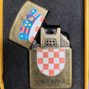 Upaljač na benzin HRVATSKI GRB Bronca