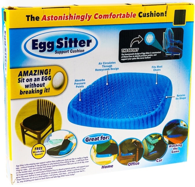 Anatomski jastuk za sjedenje s gelom - EGG