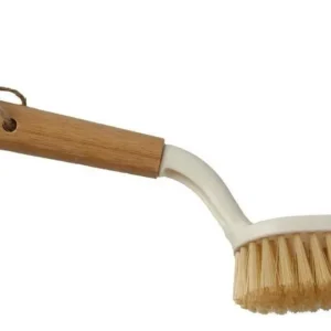 Četka za pranje suđa s bambusovom drškom, poluduga