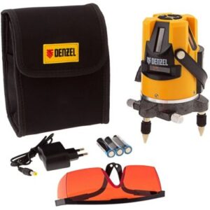 DENZEL Laserski Nivelir s navojem 5/8 Lx3, 10m, 3 x AA