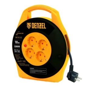 DENZEL Motalica Kablovska IP20 3x1,5 mm², 10 m