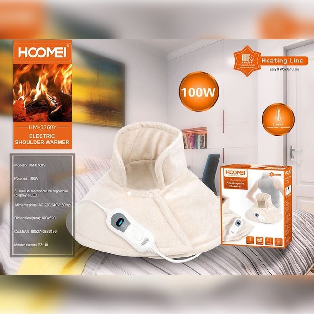 Grijač za vrat i ramena s automatskim isključivanjem – ublažava bol HM-8760Y