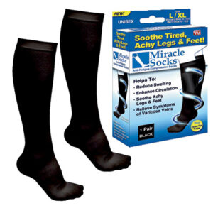 Kompresijske čarape protiv umornih bolnih i natečenih nogu i stopala - Miracle socks