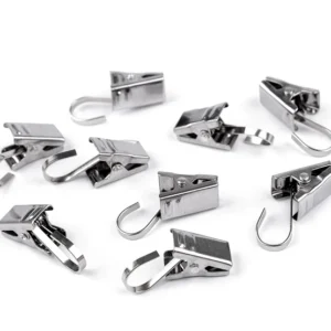 Štipaljke za zavjese viseće od nehrđajućeg čelika 12 komada