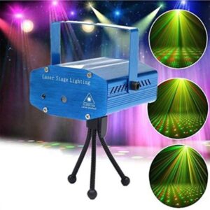 Laser PARTY DISCO projektor 3D lampa, stroboskop PL