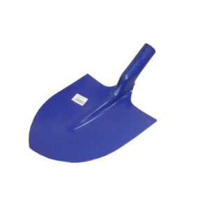 Lopata bez nasada šiljasta 800 G plava 27X25 CM