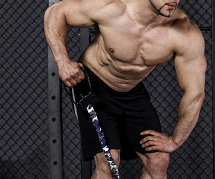 Multifunkcionalni ekspander za fitness s povlačenjem, podesivim otporom i višenamjenskim trenažerom (ZHM013) - Image 2